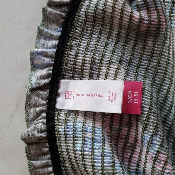 Cute Camo and Floral Tube Top Summer Vacation Size Small - Picture 5 of 5